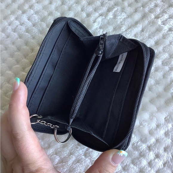 Black wallet with Glitter Purple Princess writing on it - Picture 3 of 5